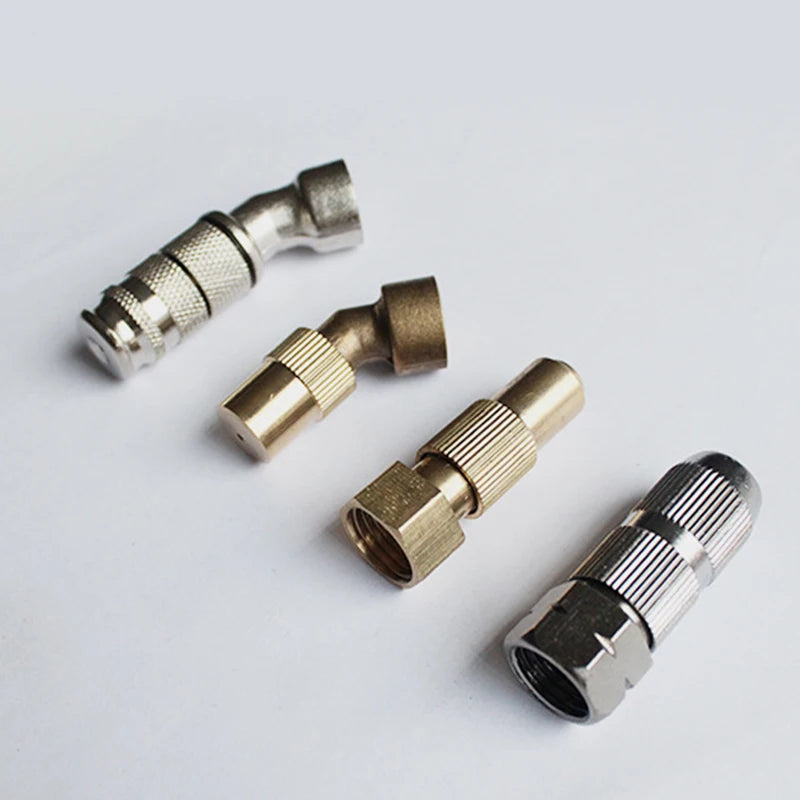 Adjustable Atomizing Spray Nozzle – M14 Brass & Steel Garden