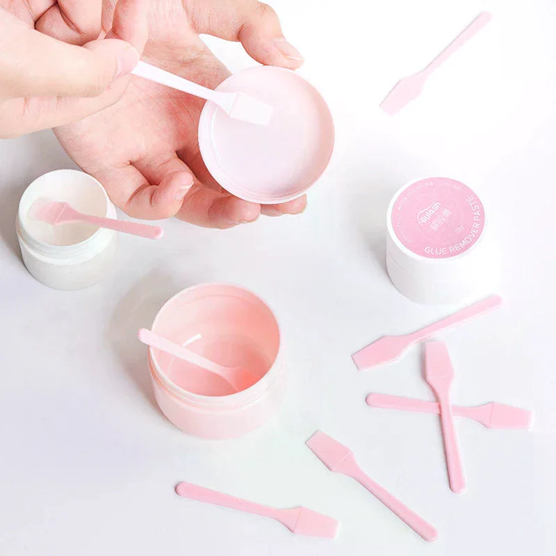 100-Pc Mini Cosmetic Spatula Scoops & Makeup Applicators