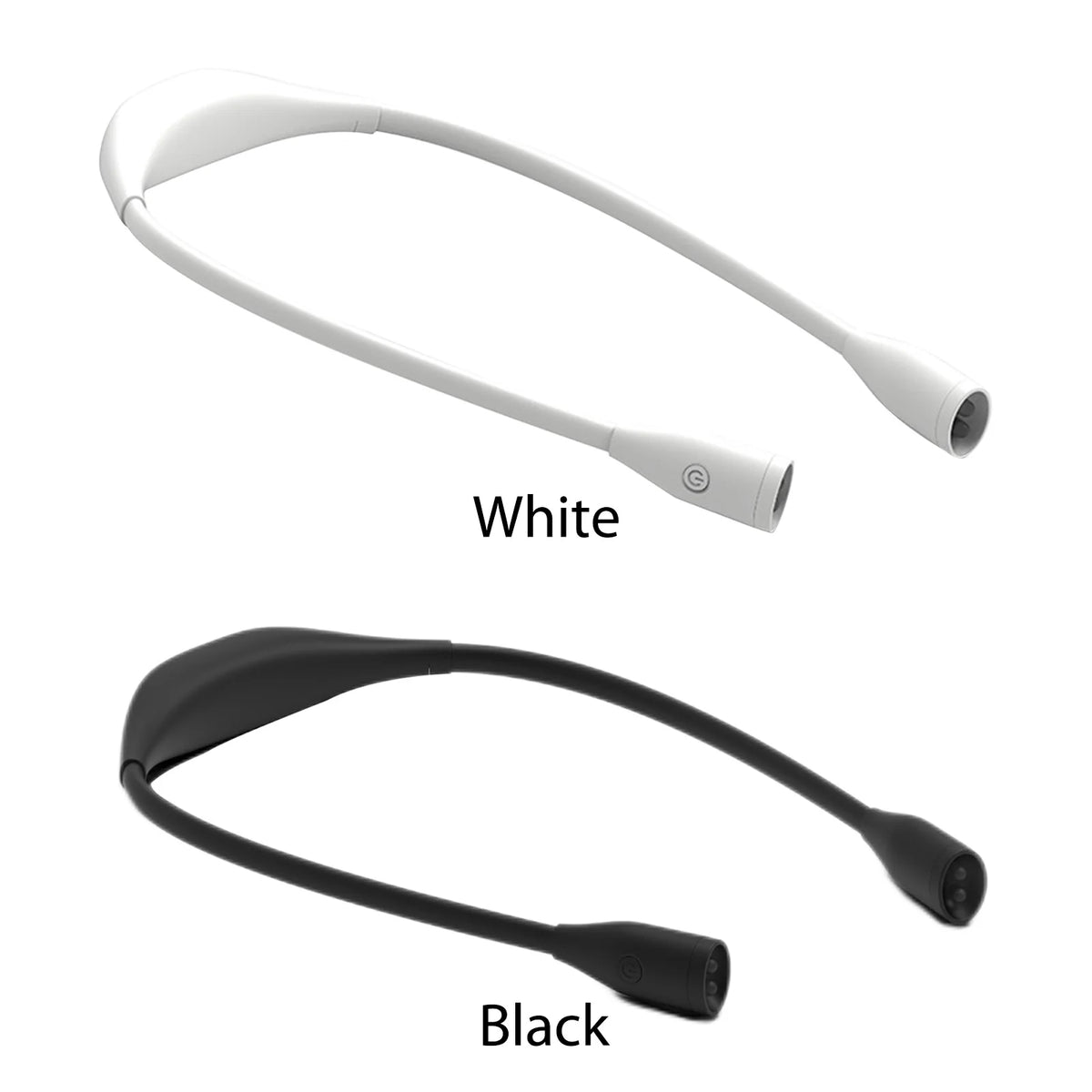USB Rechargeable Neck Light – 360° Flex, Stepless Dimming LED