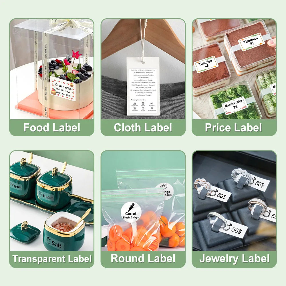 Labelwell E210 Thermal Label Rolls – Waterproof Self-Adhesive