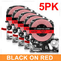 Labelwell 12mm Label Tape SS12KW for Epson LW-300 LW-600P