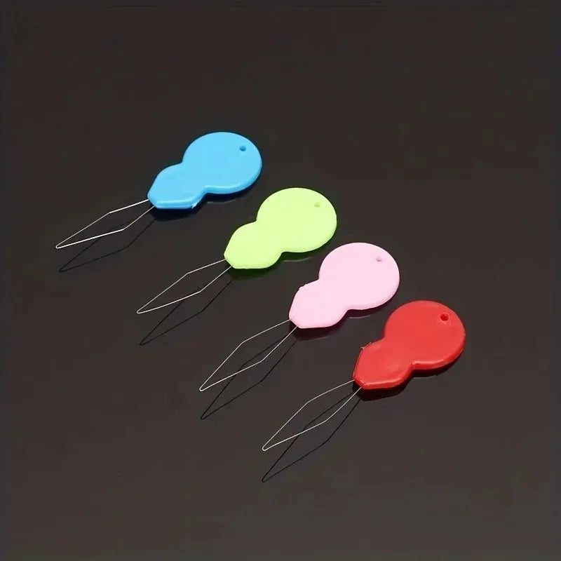 Plastic Needle Threader Thimble Set – Sewing Knitting Quilting