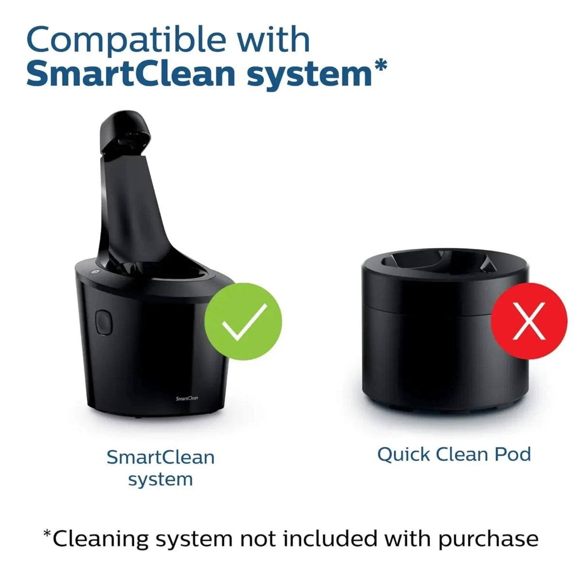Electric Shaver Cleaning Cartridges for Smart Clean System