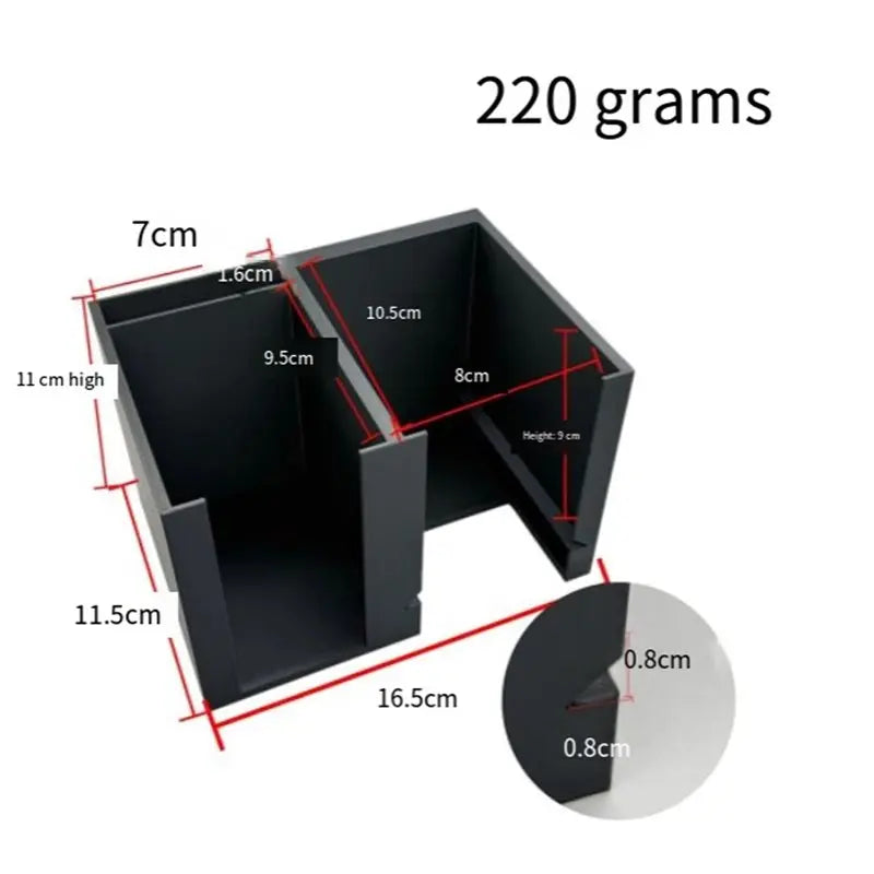 Large Capacity Trading Card Deck Box & Storage Case