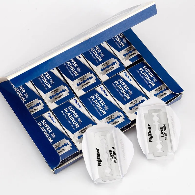 Double Edge Safety Razor Blades for Men – 30/50/100 Pack