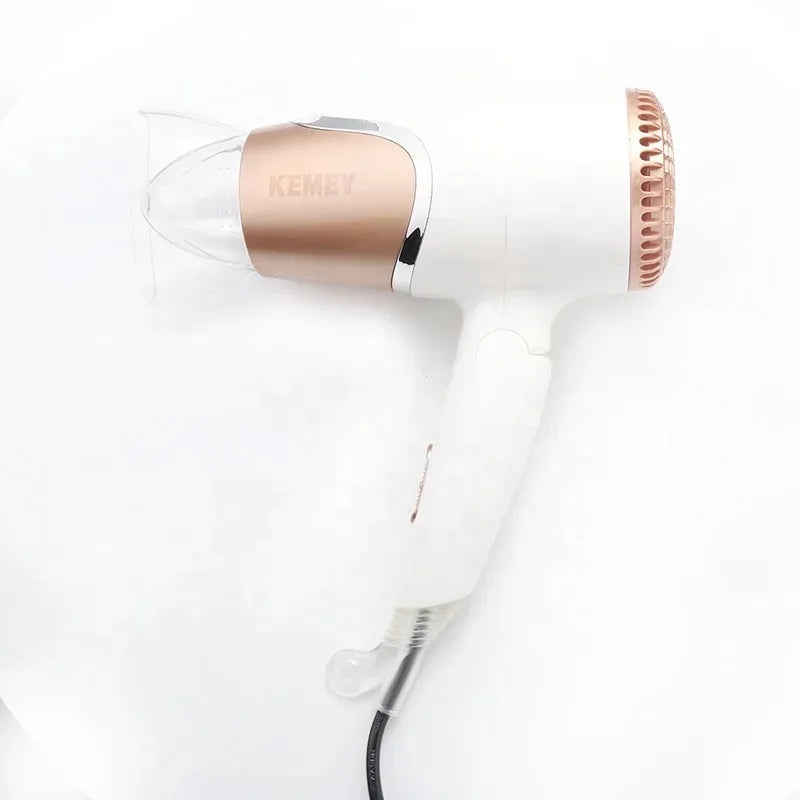 Kemei Mini Travel Hair Dryer Foldable Ionic Blow Dryer
