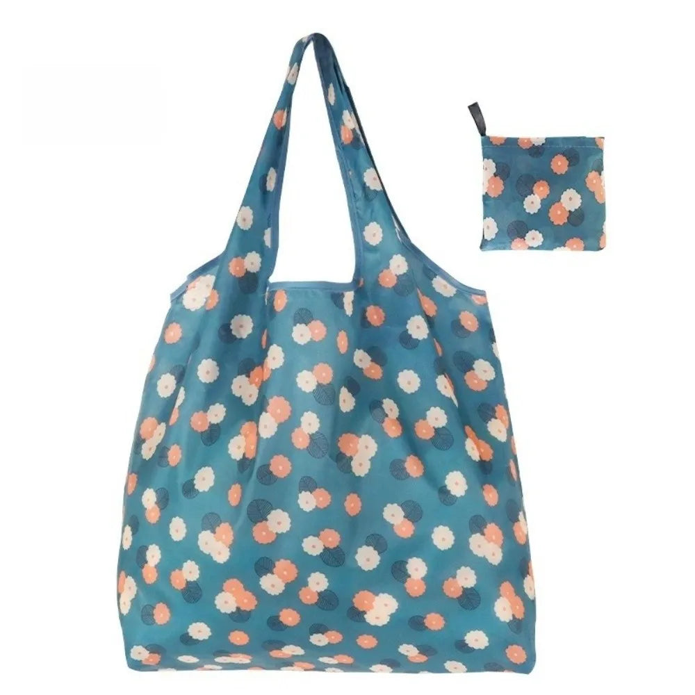 Large Foldable Shopping Bag – Heavy Duty Washable Polyester Tote