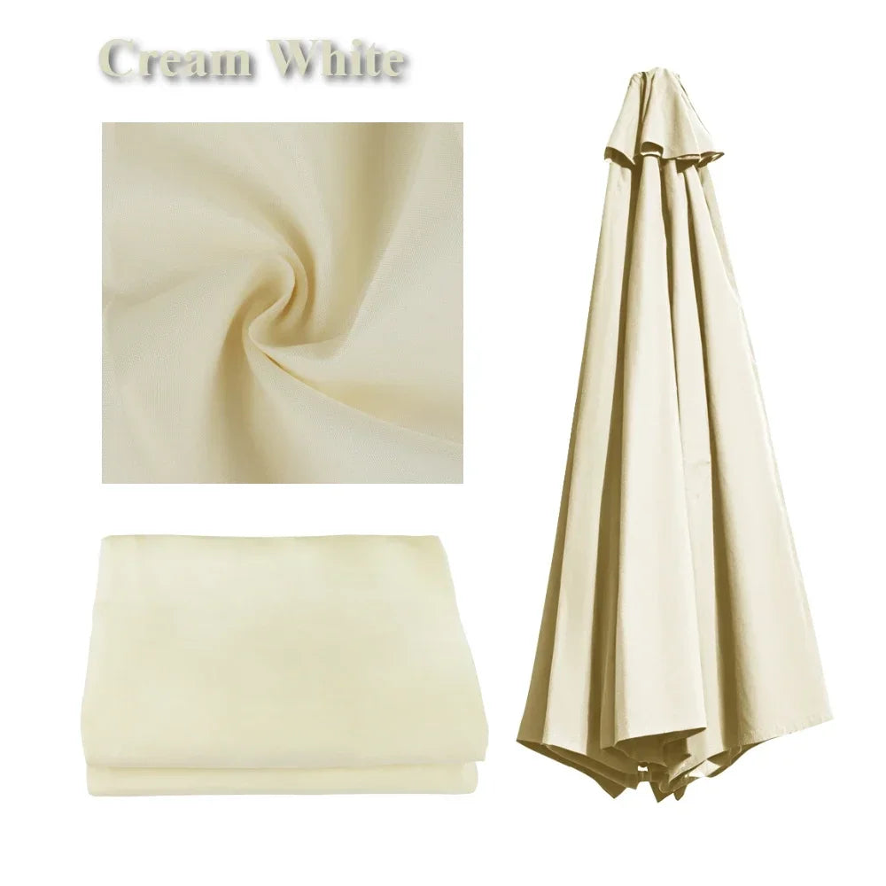 UV & Water Resistant Patio Umbrella Replacement Canopy Cover