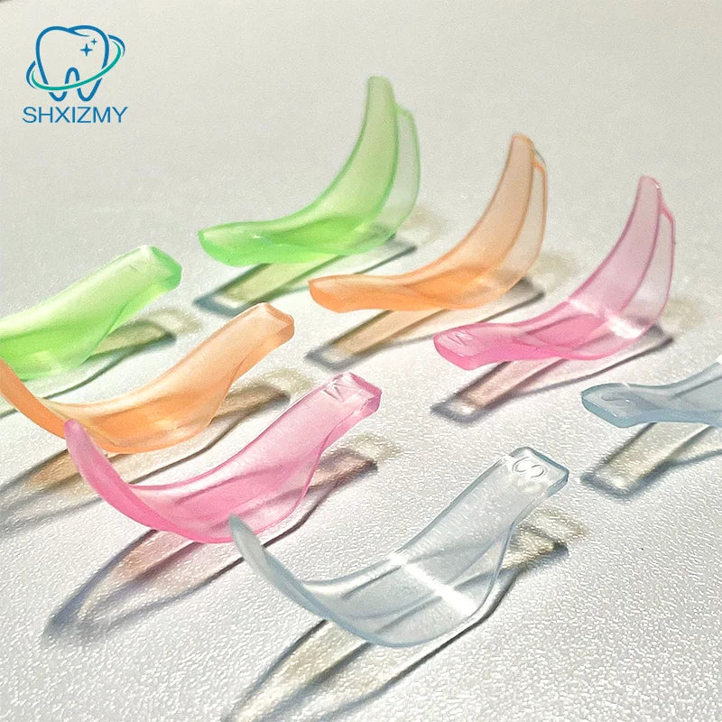 4 Pairs Reusable Silicone Lash Lift Shield Pads – Jelly Color