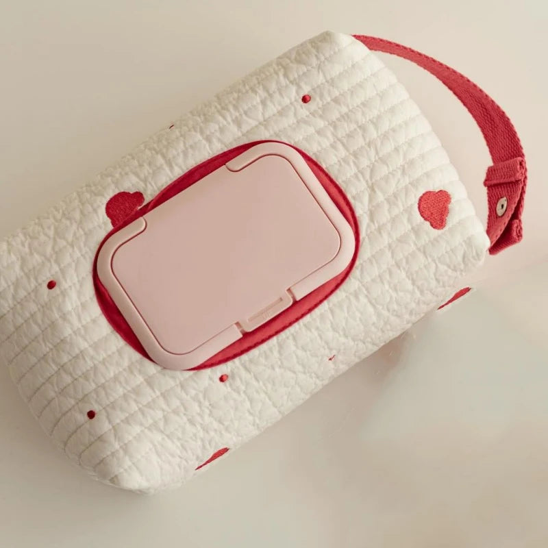 Cartoon Bear Flip Tissue Box Car Hanging Wet Wipes Holder