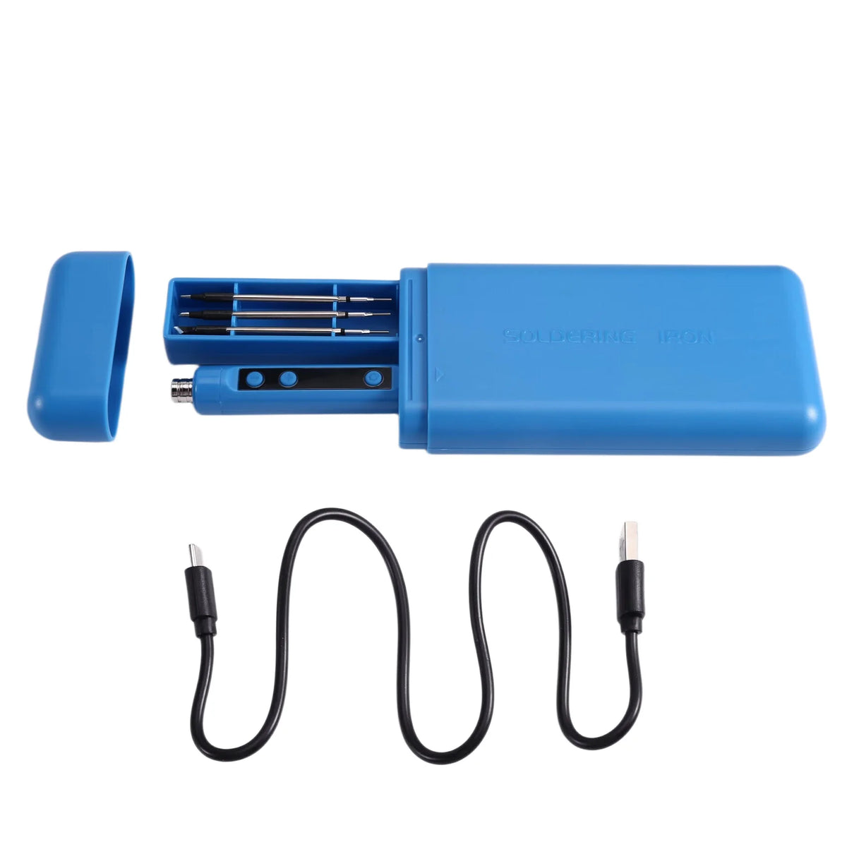 Digital USB-C Soldering Iron Kit – Smart Adjustable Temp