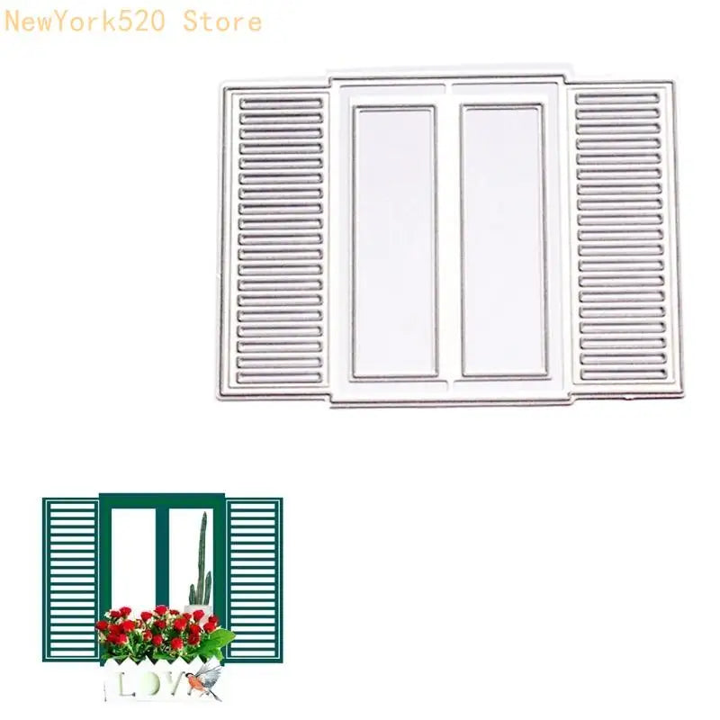 Window Metal Cutting Die Stencil for Scrapbooking & Cards