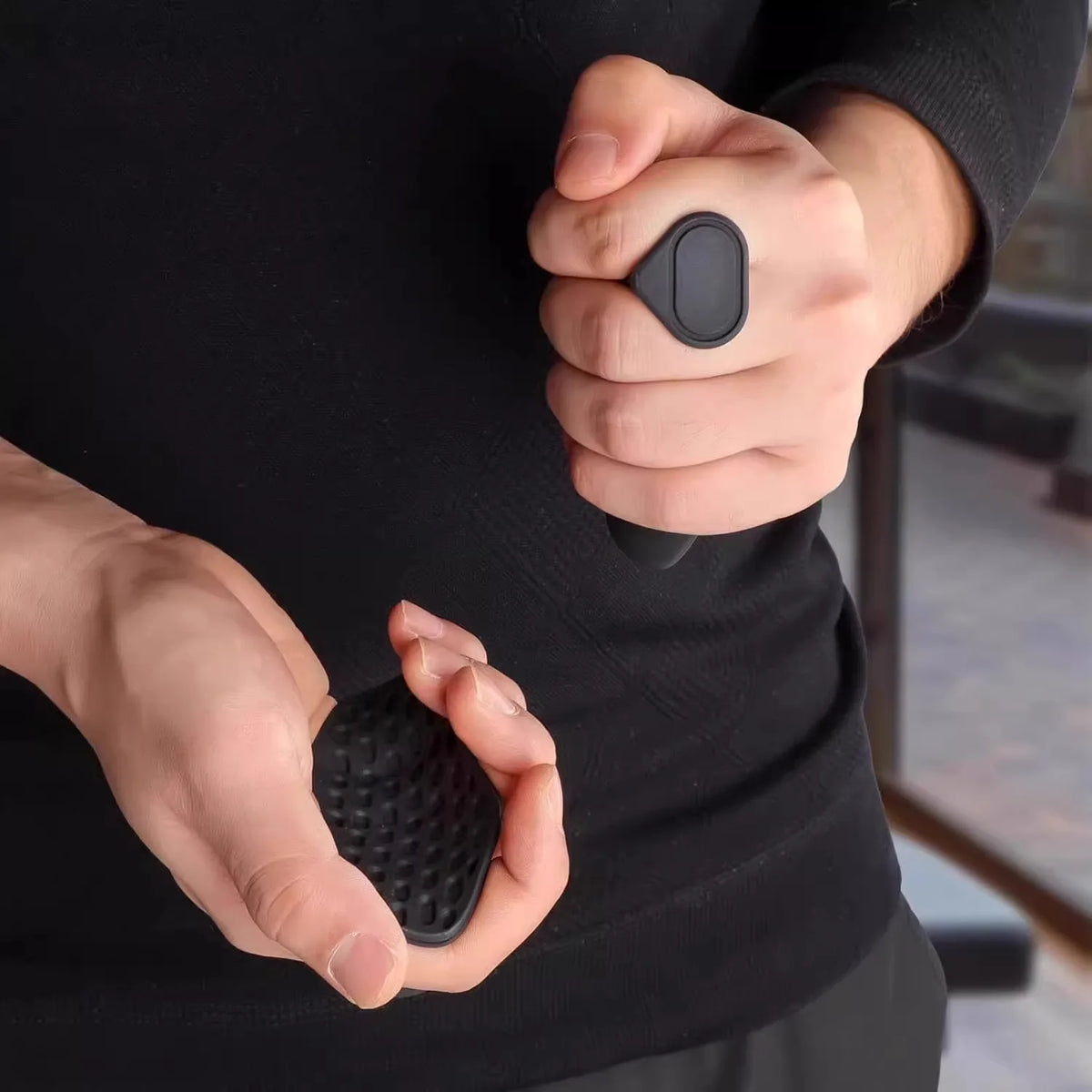 Silicone Anti-Slip Palm Grip Pads for Weight Lifting & Gym
