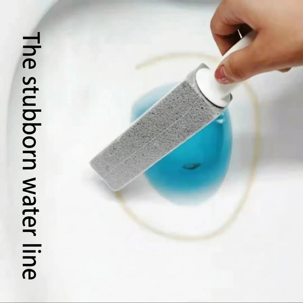 Pumice Stone Toilet Cleaner Stick with Handle | Limescale Remover