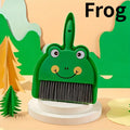 Mini Desk Broom & Dustpan Set – Cute Animal Pattern Design