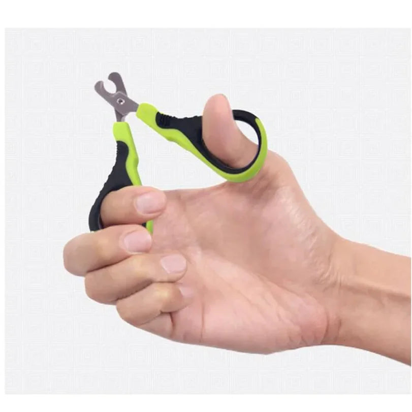 Professional Small Animal Nail Clippers – Stainless Steel Pet Trimmer