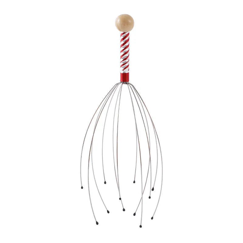 Octopus Scalp Massager Stainless Steel Claw Head Scratcher