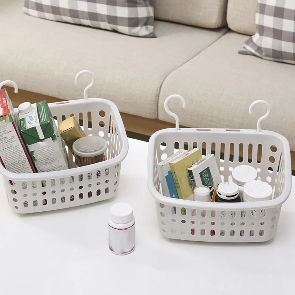 Pool Side Hanging Basket Hook Holder for Drinks & Storage