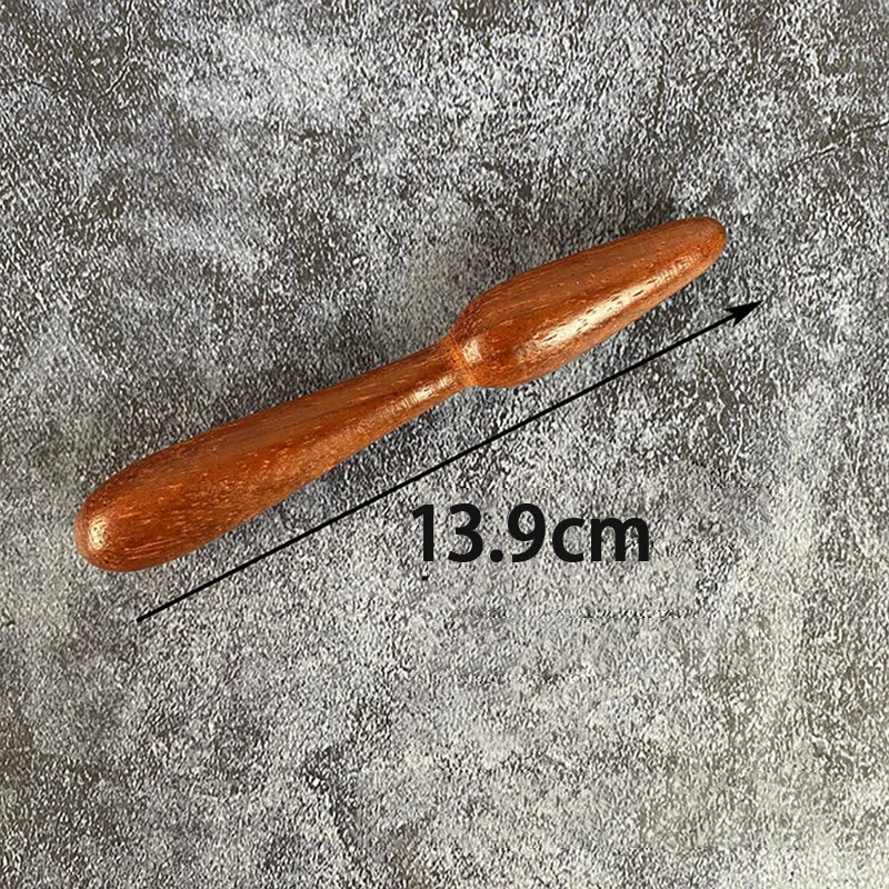 Wooden Acupoint Foot & Body Massage Stick | Reflexology Tool