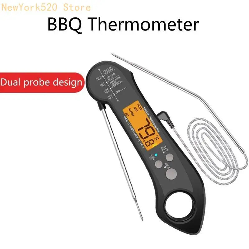 Digital Dual Probe Cooking Thermometer – Fast & Accurate