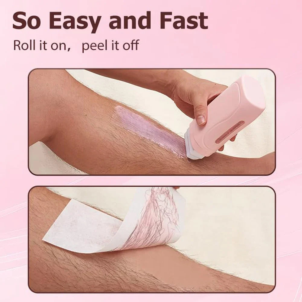 Unisex Roll-On Wax Heater Kit – Hot Cartridge Warmer Set