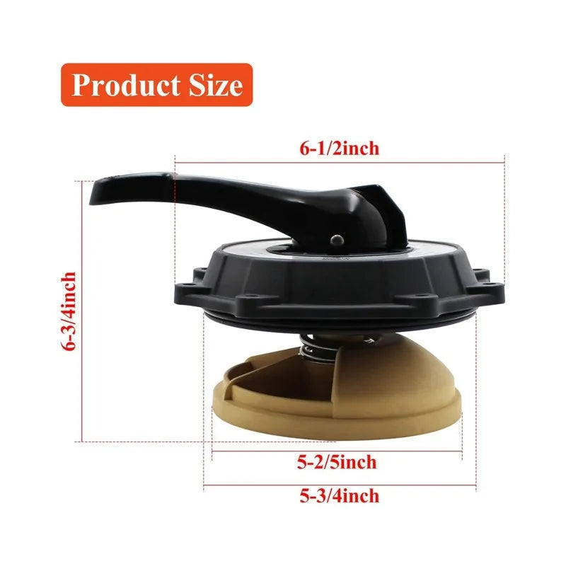 Key Cover & Handle Assembly for 26645EG SX2100 Sand Filter