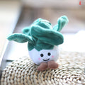 Vegetable Plush Toy Keychain – Cabbage Corn Broccoli Stuffed Doll