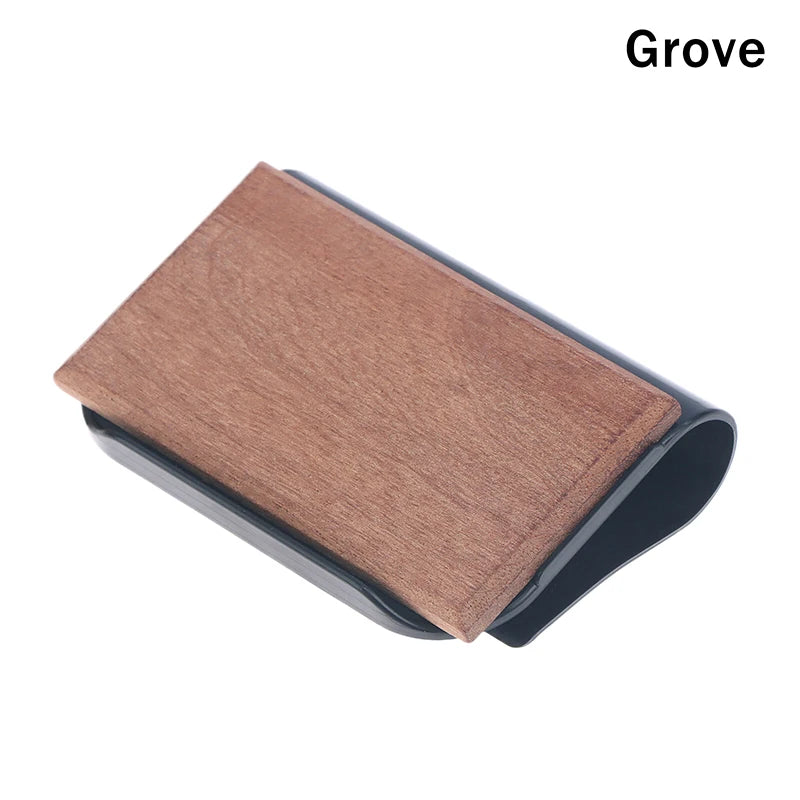VIBE Wooden Car Air Freshener – Long-Lasting Amber Scent