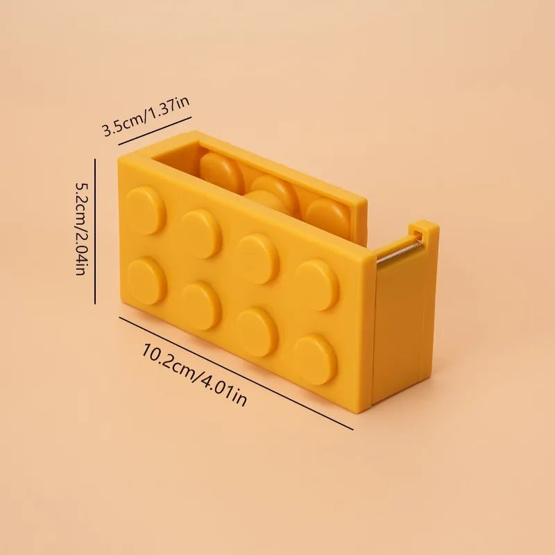 Building Block Tape Dispenser – Creative Desk Tape Holder