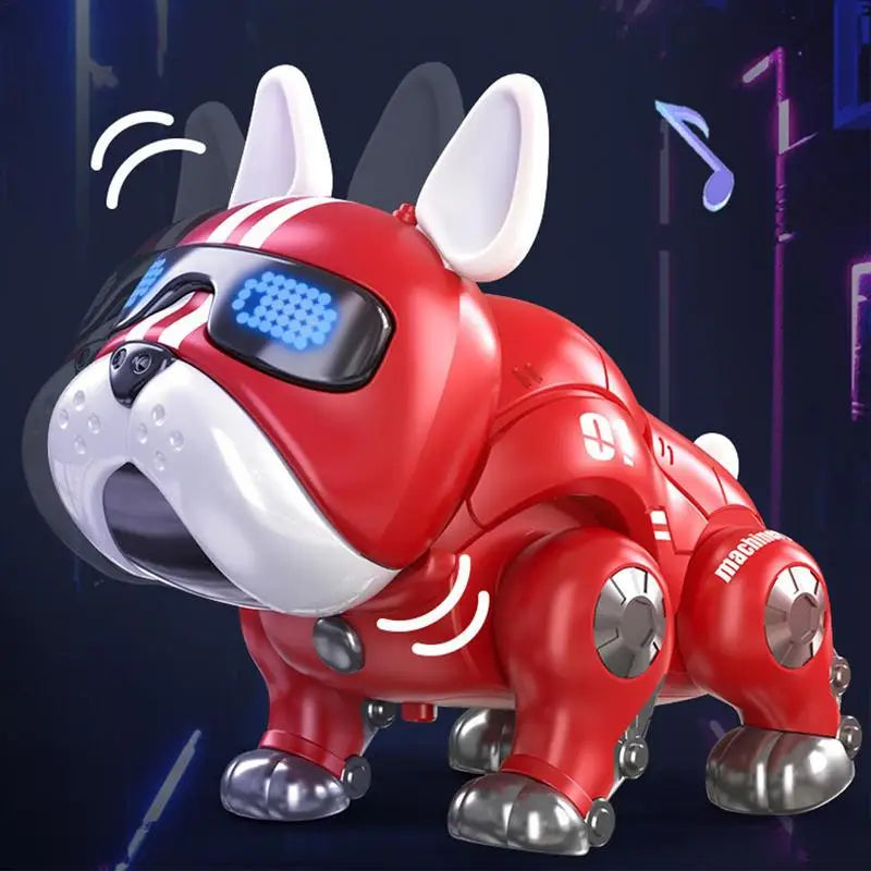 Dancing Robot Dog Toy with Lights & Music for Kids