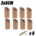 Wooden Wall Hooks – Coat Rack, Towel & Key Hanger