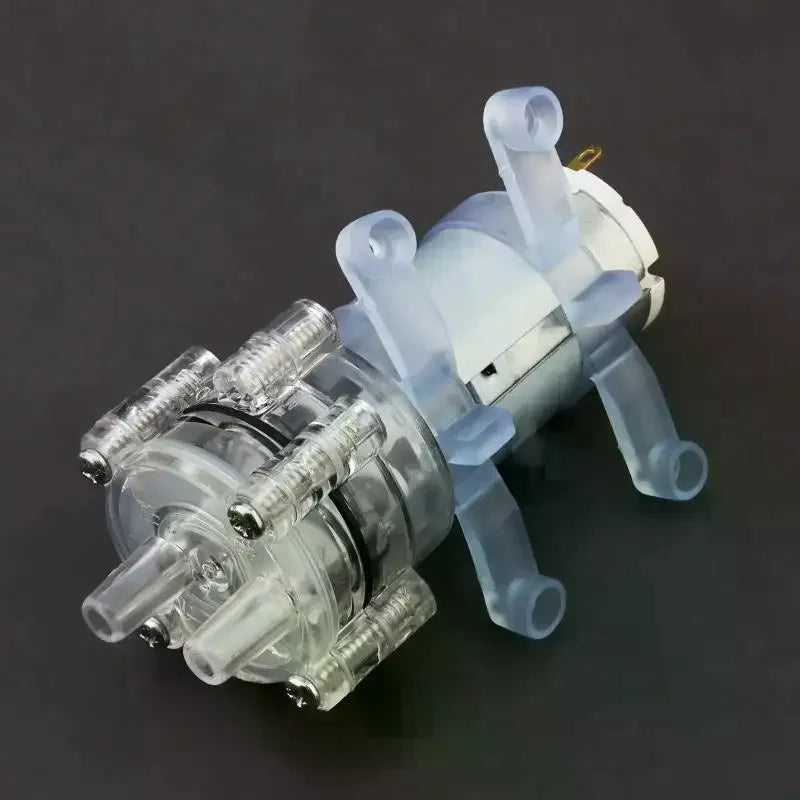 12V Mini Diaphragm Self-Priming Water Pump – 100°C Resistant