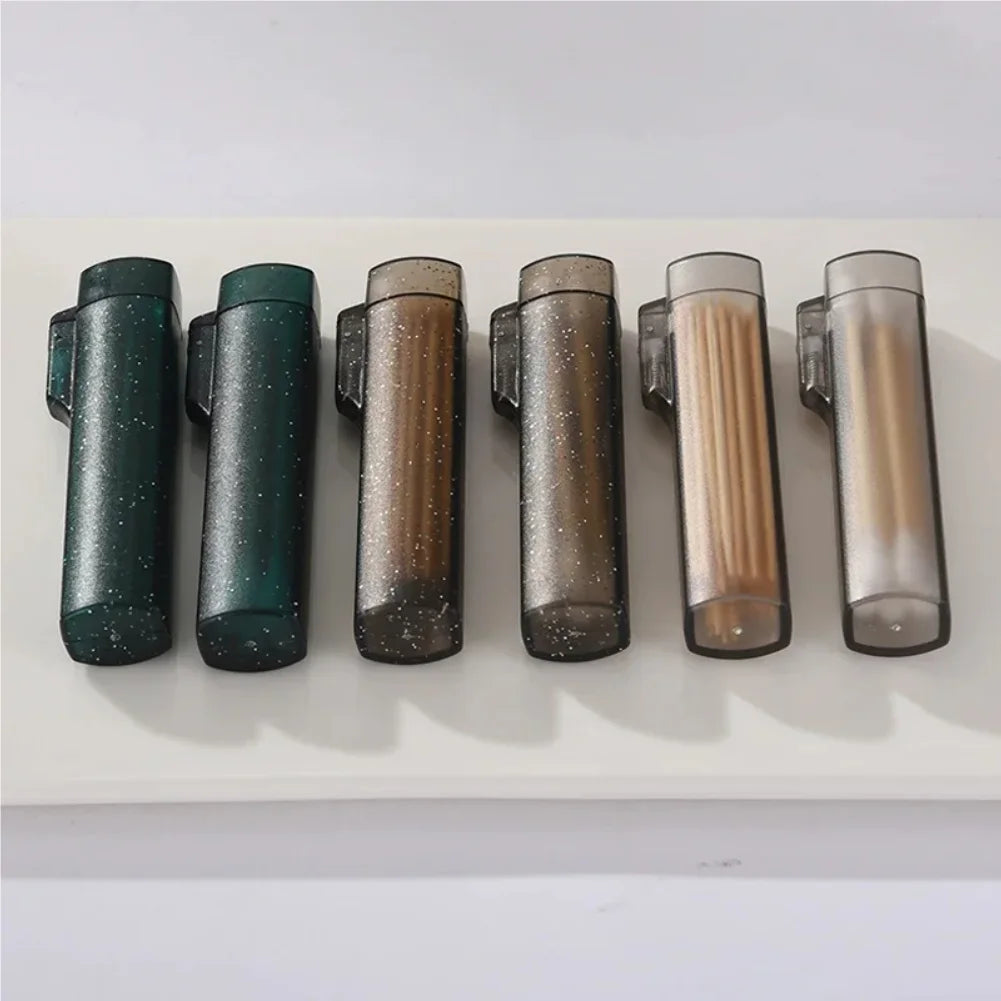 Transparent Mini Storage Box – Toothpick & Small Item Organizer
