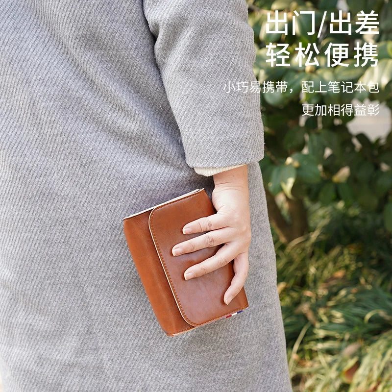 VIBE Magnetic PU Leather MacBook Accessories Storage Pouch