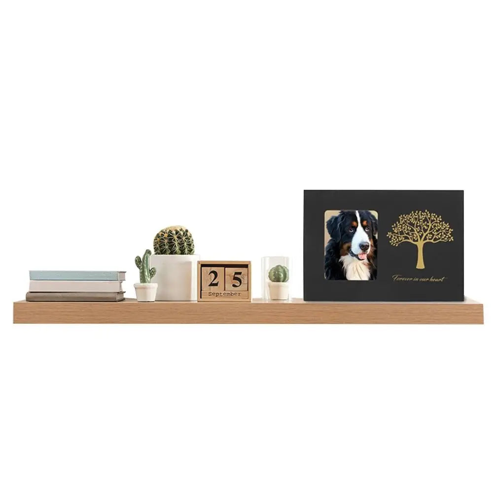 Wooden Pet Cremation Urn with Photo Frame | Tree of Life