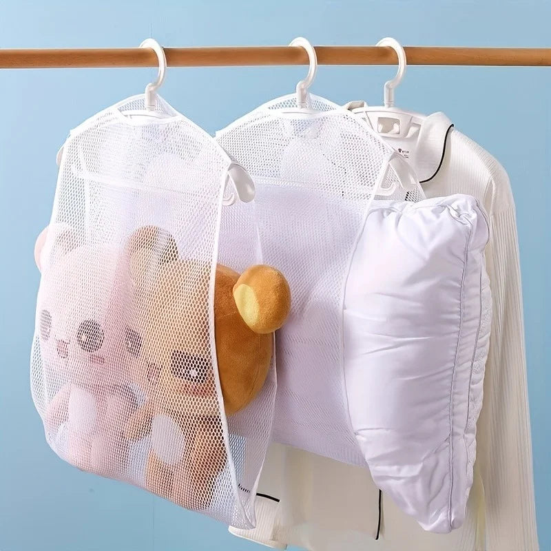 Mesh Laundry Drying Net – Space-Saving Quick-Dry Hanging Rack