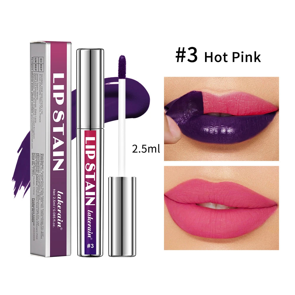 Korean Matte Peel-Off Lip Tint – Waterproof Lip Stain