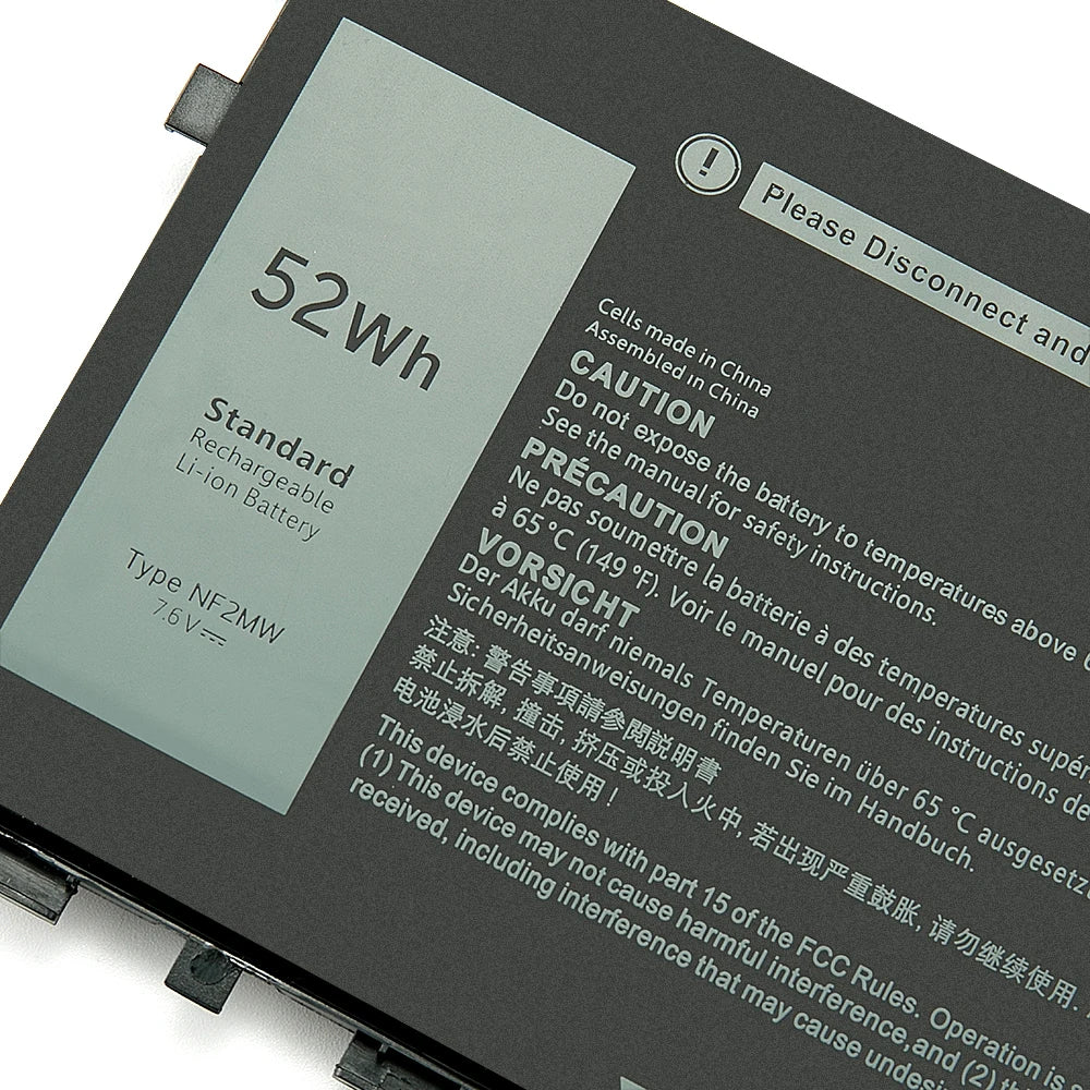 SUOZHAN NF2MW Battery for Dell Latitude 7400 2-in-1 & 9410