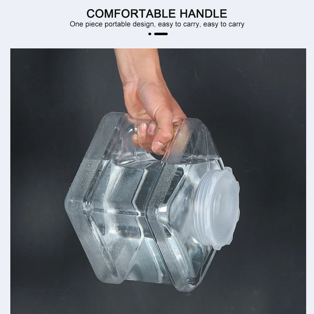 5L Portable Water Jug Bucket – Leakproof Food-Grade PC Outdoor