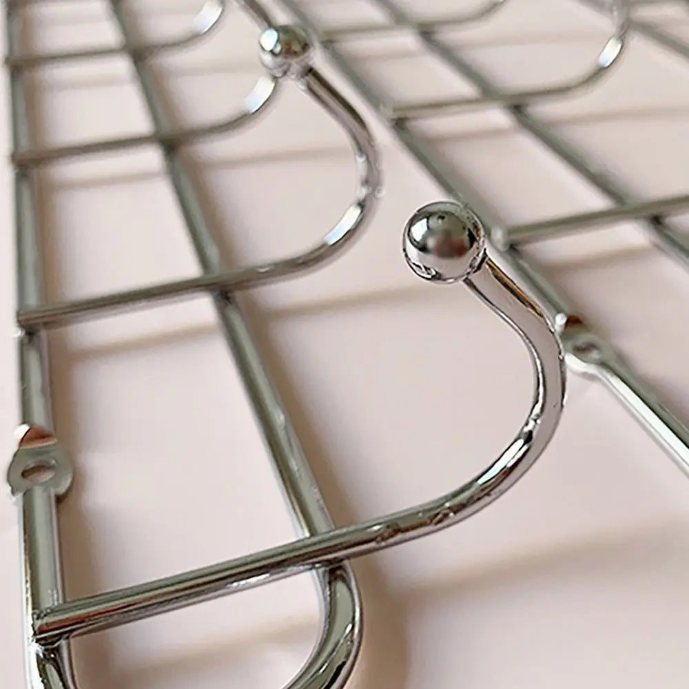 Wall Mounted Hook Rack 6/8/10 Hooks – Kitchen & Towel Hanger