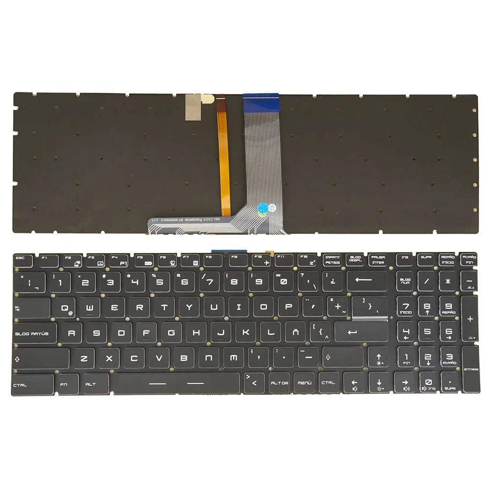 MSI GE62 Apache RGB Backlit Laptop Keyboard LA/PT/IT/JA