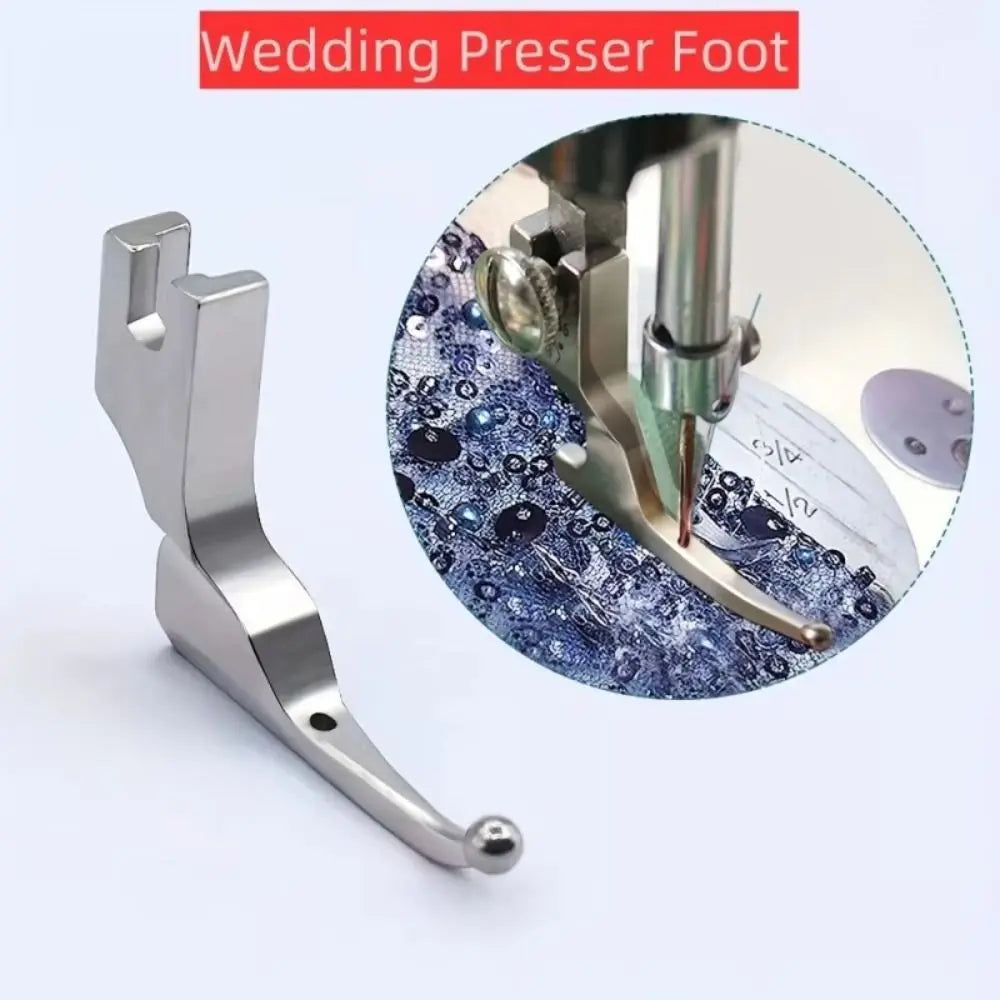 Steel Bead Sequin Presser Foot – Easy No-Hammer Sewing Tool