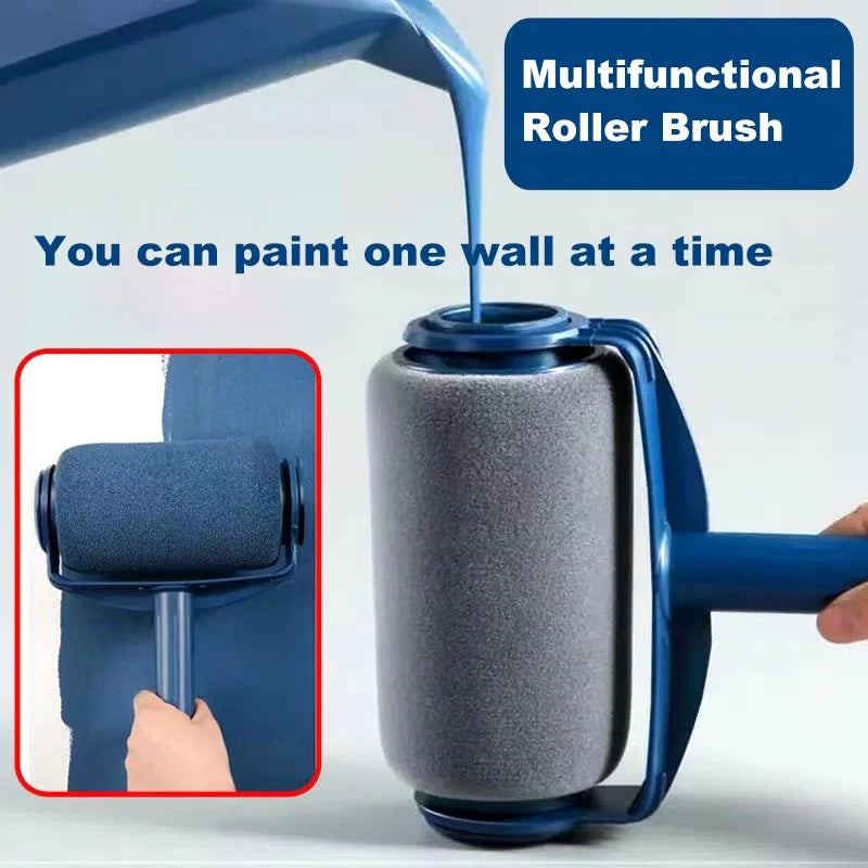 Self-Priming Wall Paint Roller Large Drum Latex Brush Tool