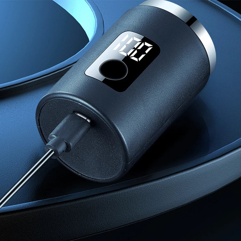Mini Men's Electric Shaver USB-C Rechargeable Power Display