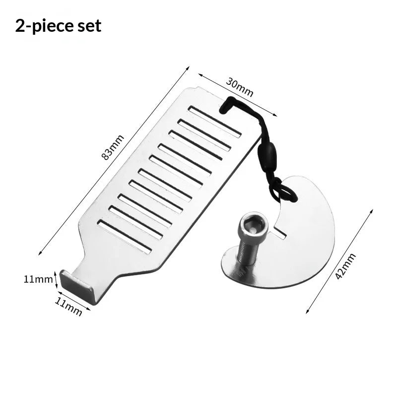 Stainless Steel Portable Travel Door Lock & Security Stopper