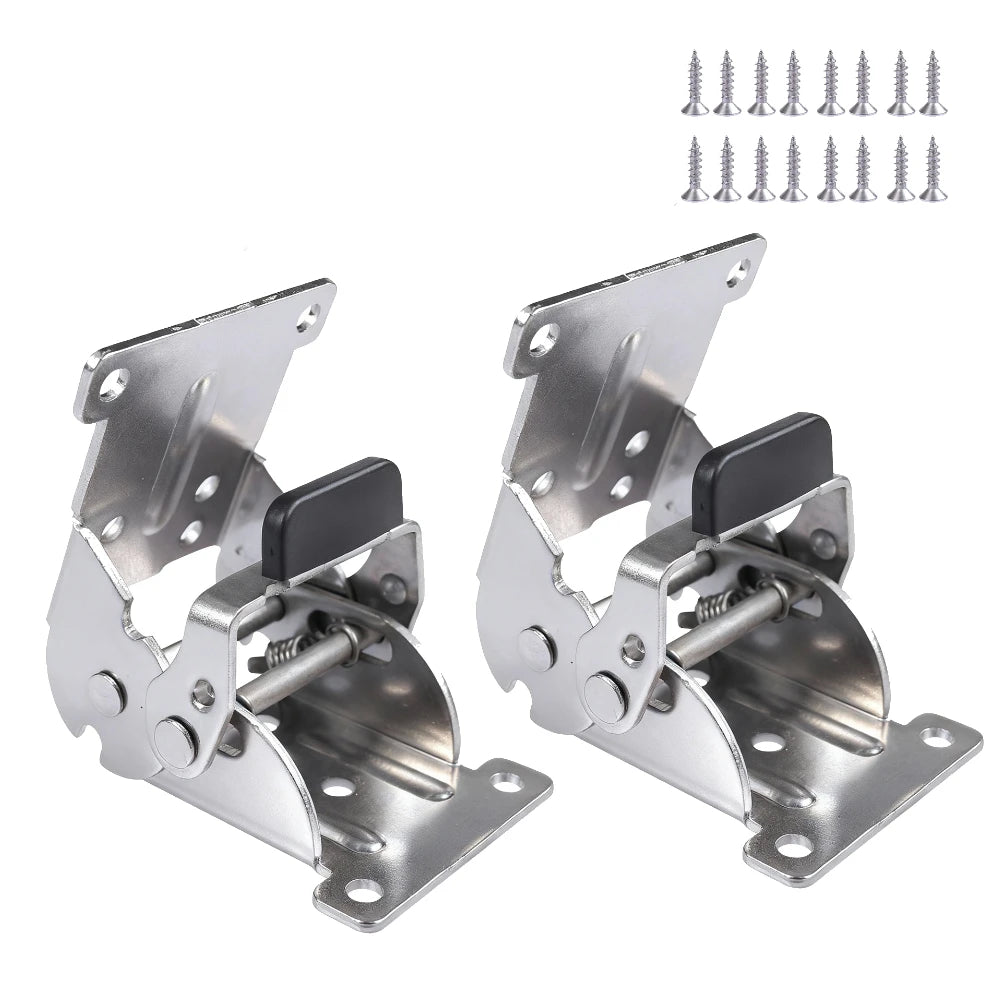 Self-Locking Folding Leg Hinge Bracket 0–180° with Screws