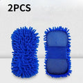 Microfiber Car Cleaning Sponge – Auto, Home & Motorcycle