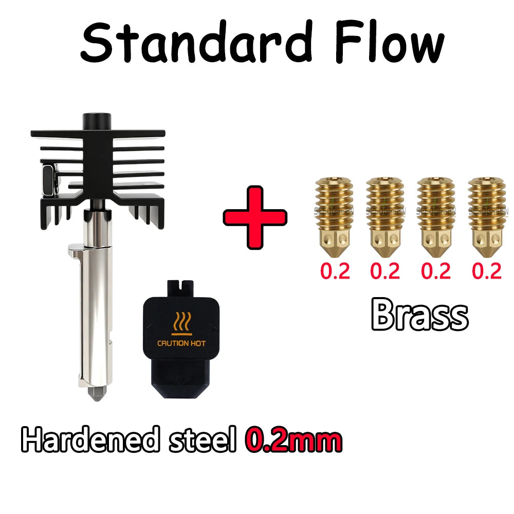 Sprouture Lab Hotend Kit for Bambu Lab H2D/H2S – 0.2–0.8mm