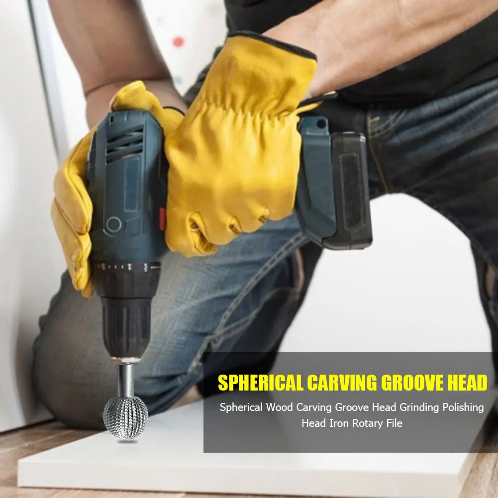 41.2mm Sphere Rotary Burr for Angle Grinder – Wood Carving