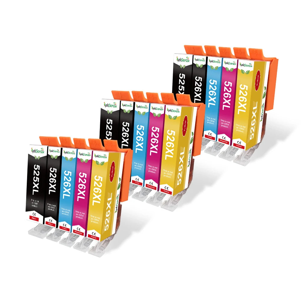PGI-525 CLI-526 XL Compatible Ink Cartridges for Canon PIXMA